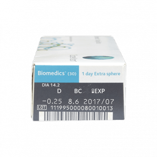  BioMedics 1-day Extra 散光